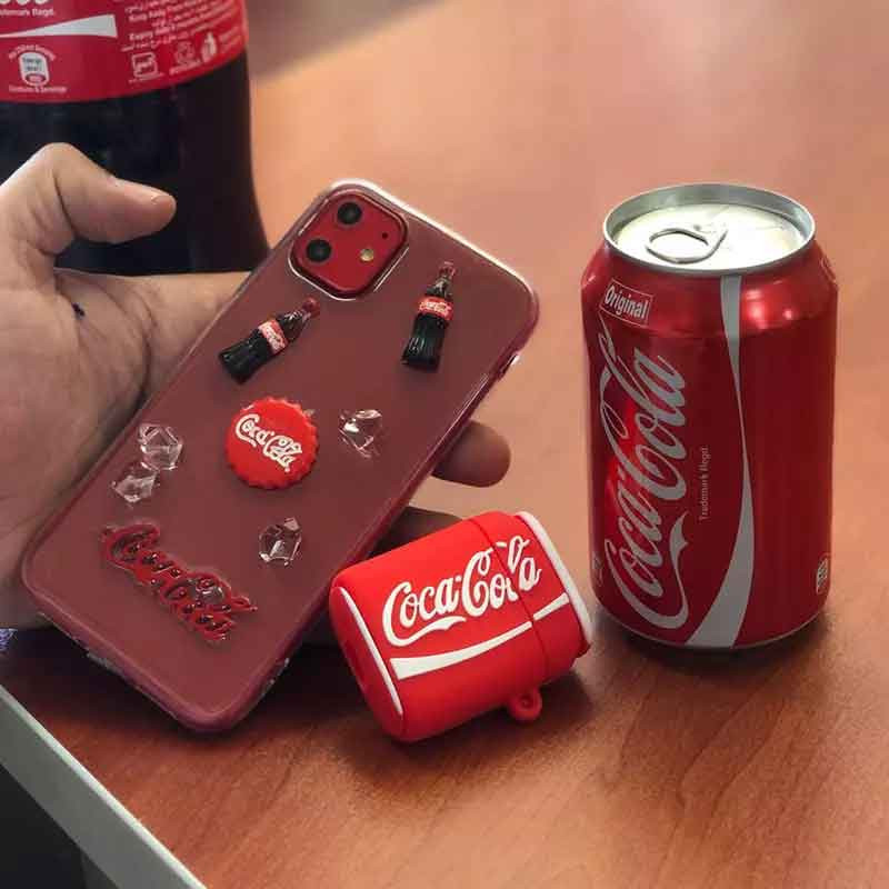 کاور طرح Coca کد 03 مناسب برای کیس اپل ایرپاد سری 1 و 2