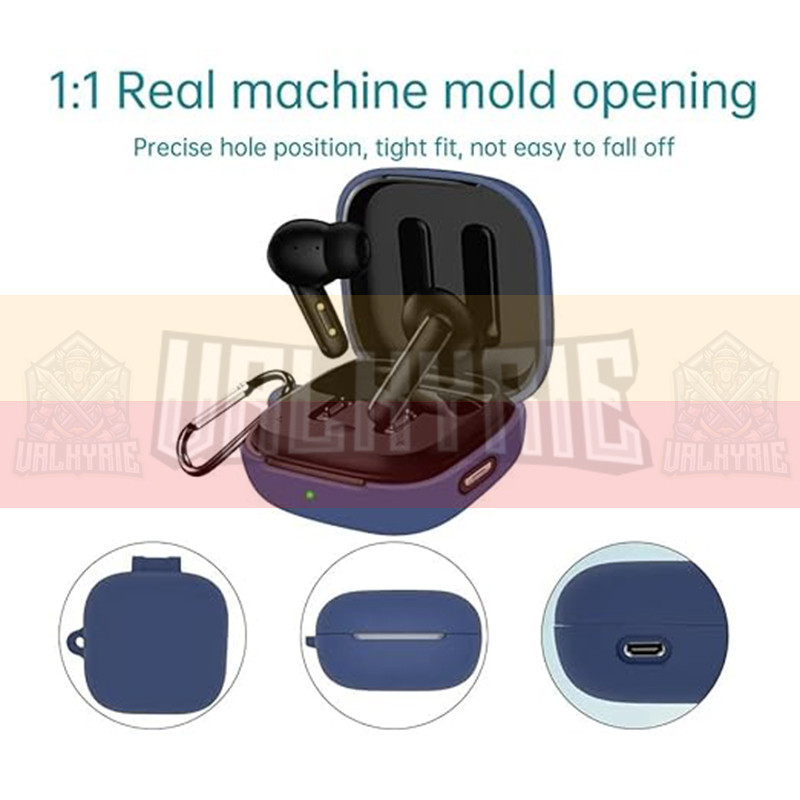 کاور والکری مدل Silicon Case-V مناسب برای کیس  هدفون بی سیم کیو سی وای T13 ANC