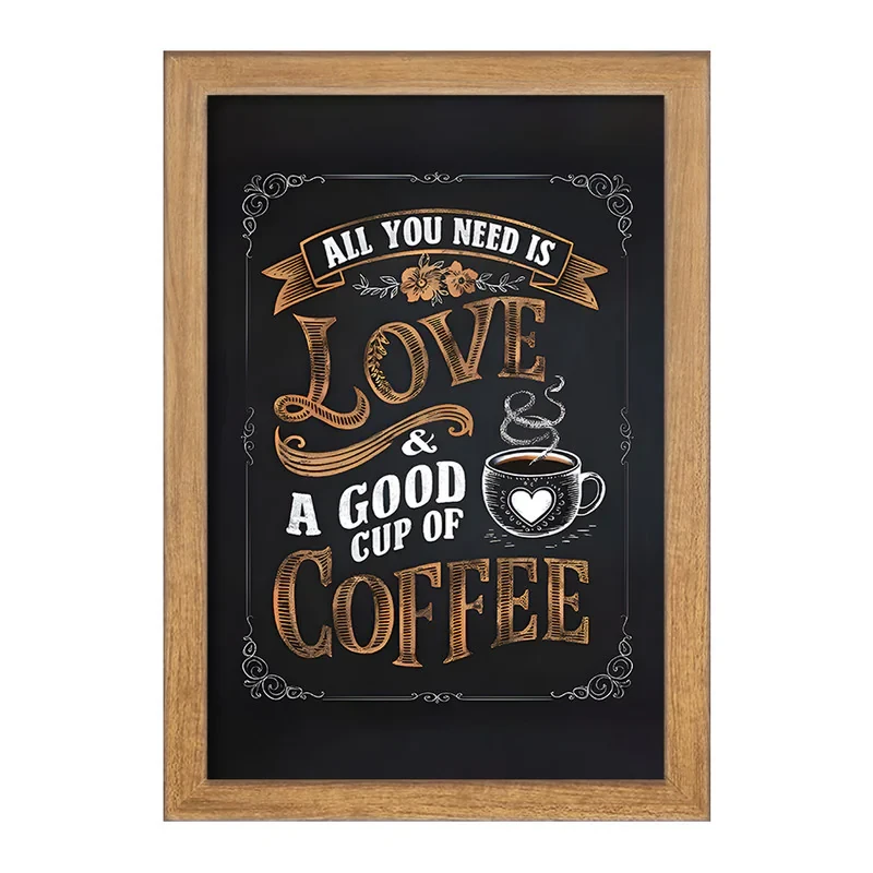 تابلو خندالو مدل قهوه (COFFEE) کد F12727