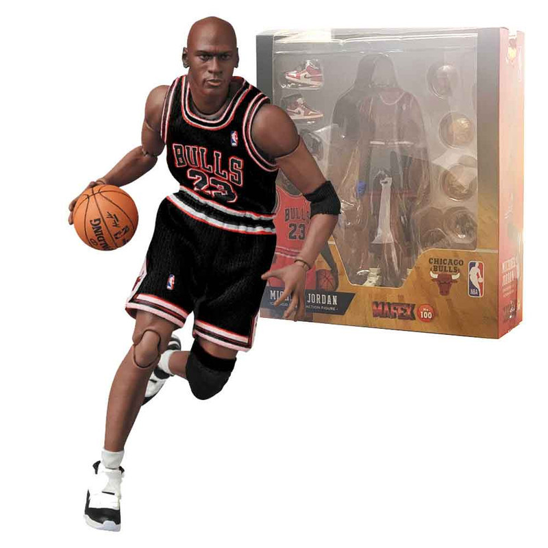 اکشن فیگور مافکس مدل مایکل جردن طرح Chicago Bulls