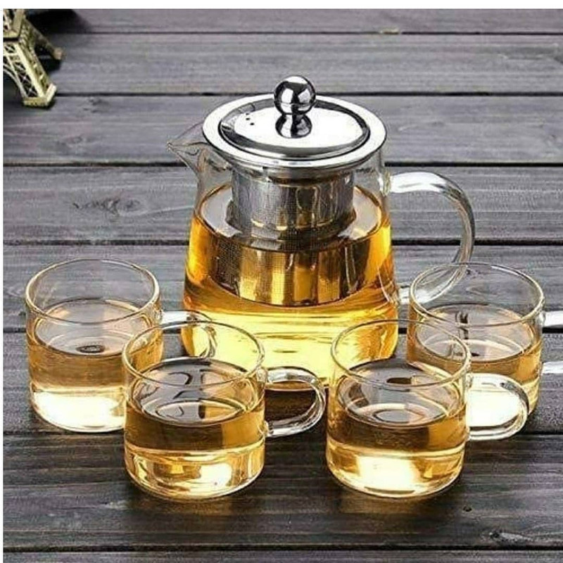 سرویس چایخوری 5 پارچه مدل pirex