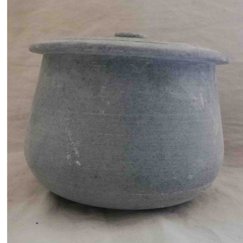 ظرف پخت دیزی مدل  سنگی گرد