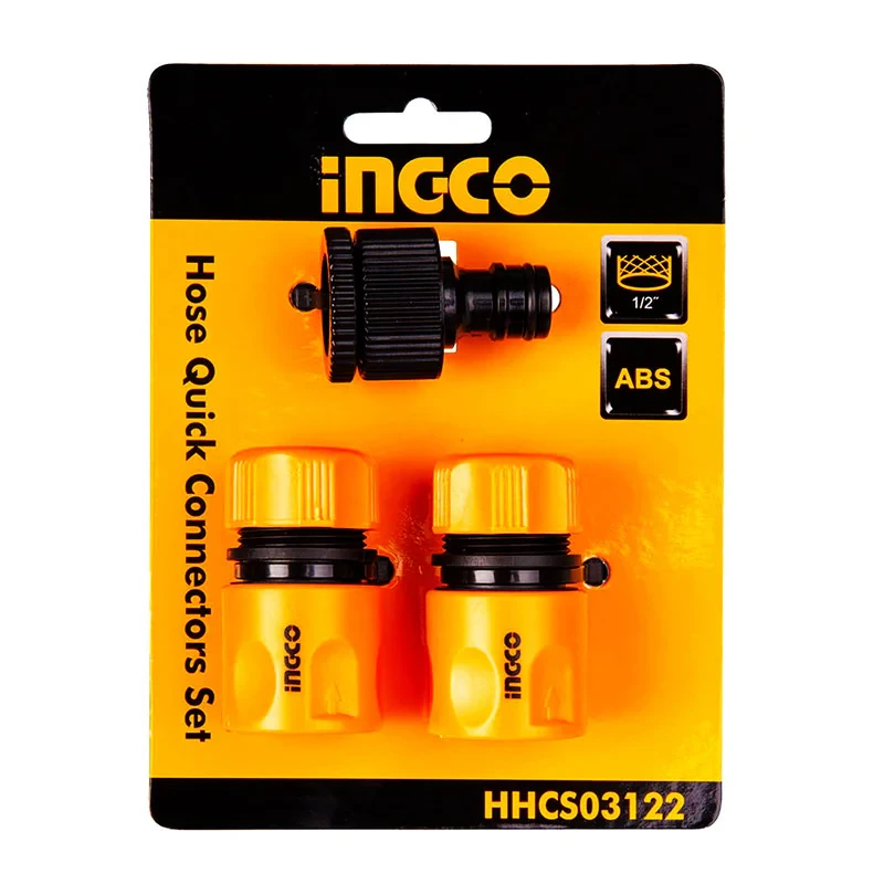 کوپلینگ شلنگ آب اینکو مدل HHCS-03122 مجموعه 3 عددی