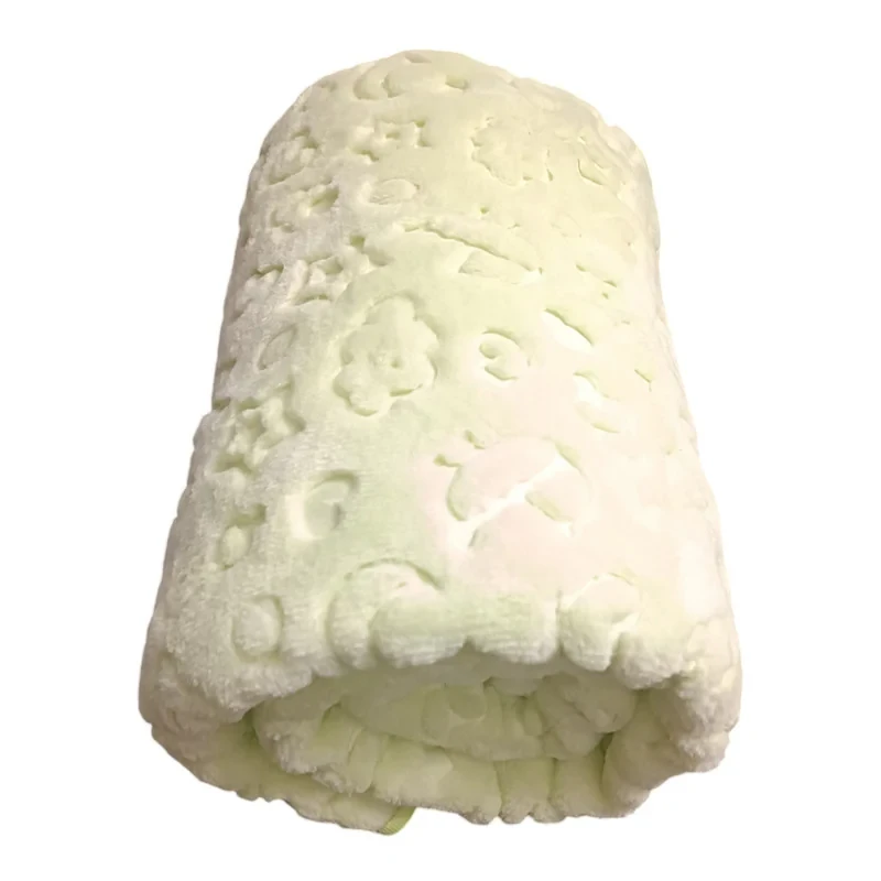 پتو کودک و نوزاد ازدیلک مدل Embos Yesil سایز 120×100 سانتی متر