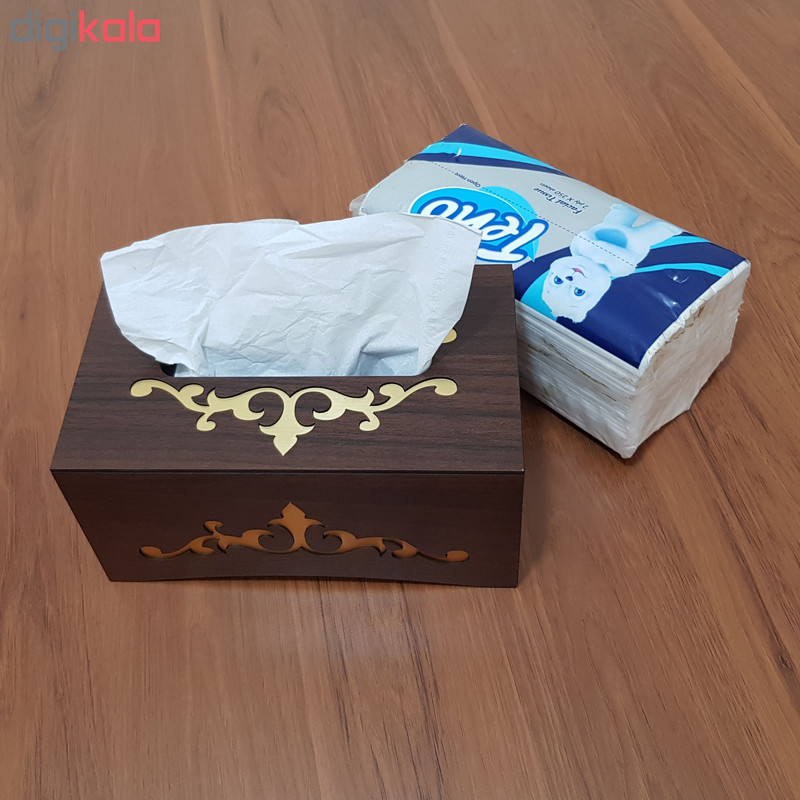 جعبه دستمال کاغذی مدل رویال کلاسیک
