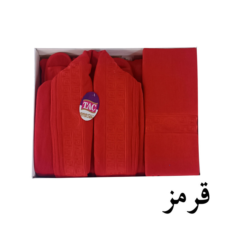 حوله سرویس پالتویی 4 تکه تاچ مدل کاریزما سایز 125