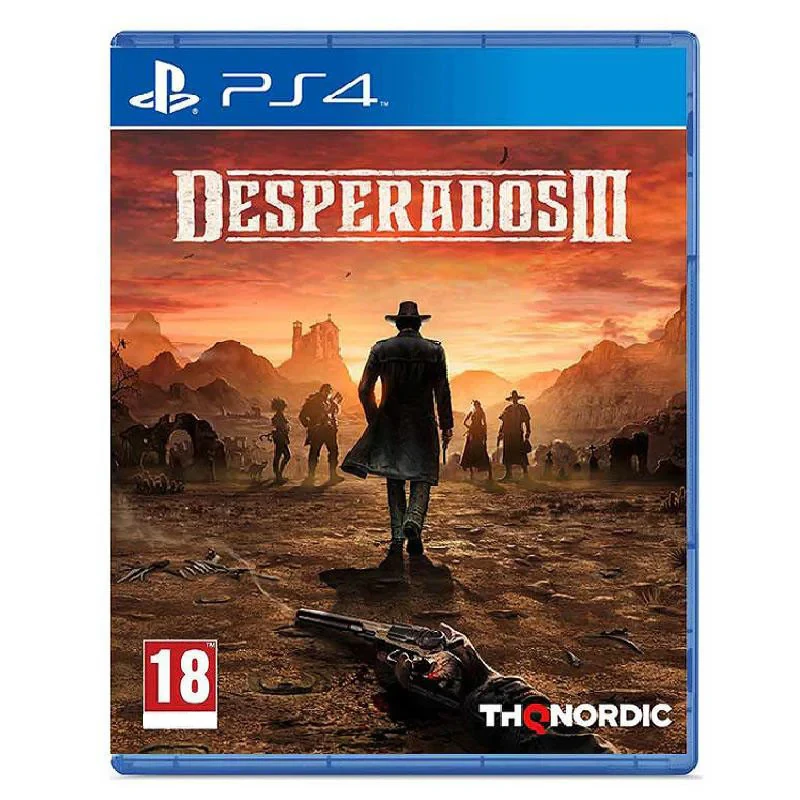 بازی Desperados III نسخه دیسک بلوری مخصوص PS4