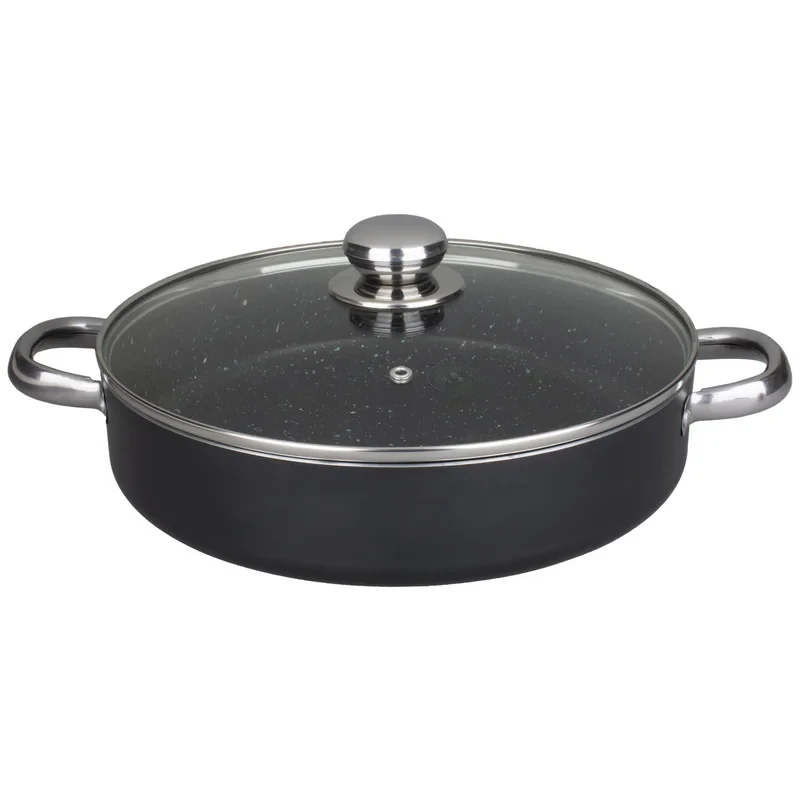 تابه گرانیت ظرفیران کد 23 سایز 22