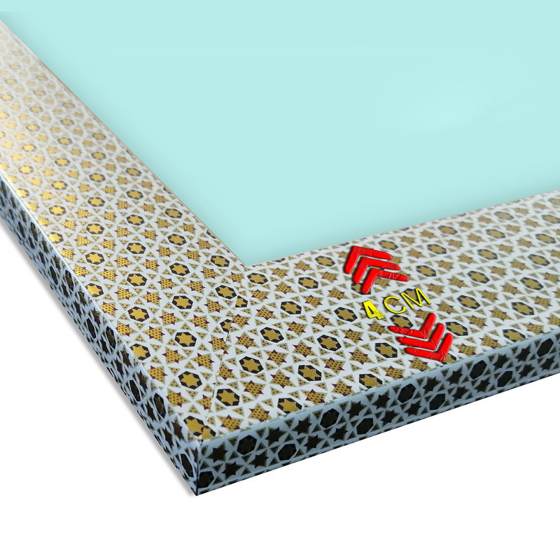 قاب عکس بکلیت مدل خاتم رومیزی 13x18-4CM