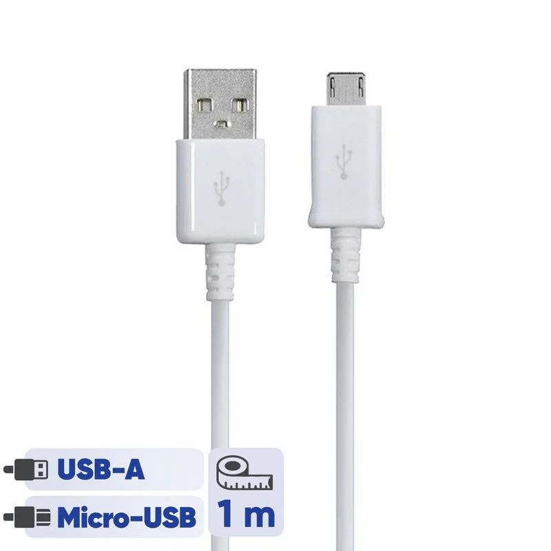 کابل تبدیل USB به microUSB کد 925UW فست شارژ طول 1 متر