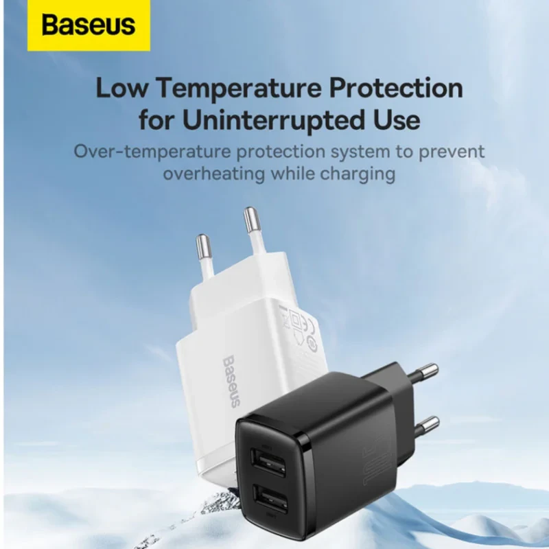 شارژر دیواری باسئوس مدل Compact Charger