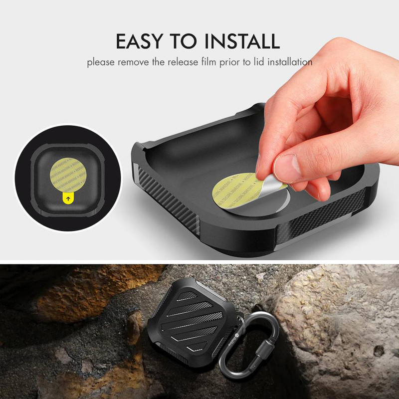 کاور پرووان مدل PRO CASE G مناسب برای کیس هدفون بی سیم سامسونگ Galaxy Buds Live