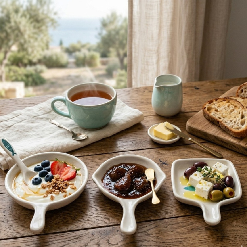 سرویس پذیرایی مدل صبحانه خوری مجموعه 3 عددی