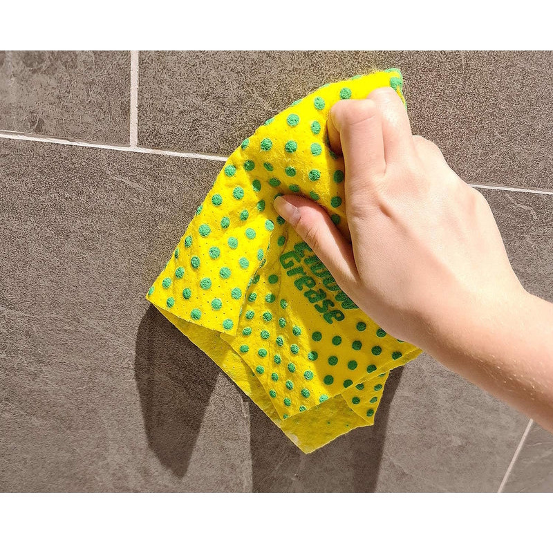 دستمال نظافت خانه و آشپزخانه ویسکوز البوگریس مدل Power Cloths بسته 7 عددی