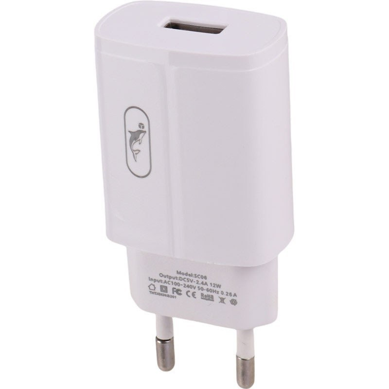 شارژر دیواری 12 وات اسکای دلفین مدل sk06