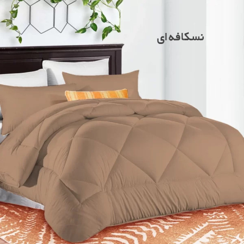 لحاف چیداری مدل میکرو دو نفره سایز 240x220 سانتی متر