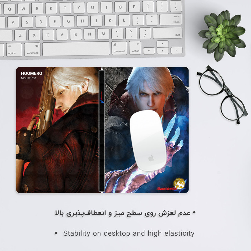 ماوس پد هومرو مدل A4031 طرح بازی Devil May Cry