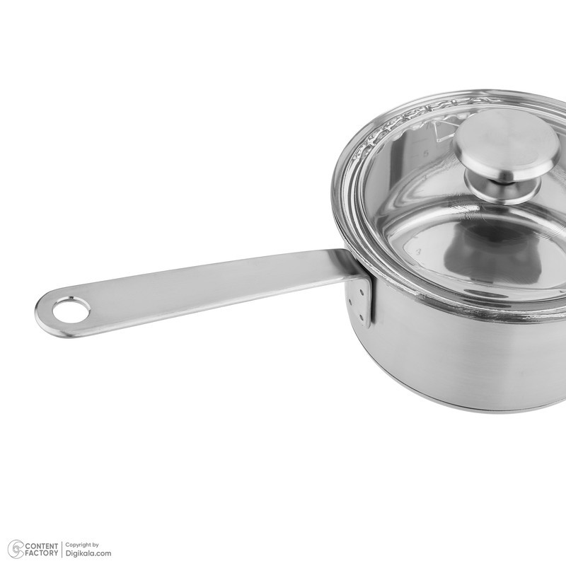 قابلمه استیل ایکیا مدل Hemkomst Saucepan سایز 18