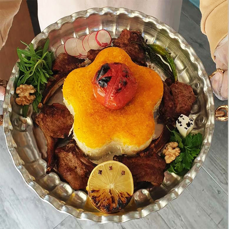 ظرف پخت مدل قالب ته چین طرح M.I.X کد 017 بسته 3 عددی