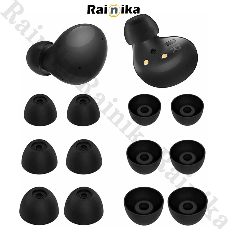 سری هندزفری رینیکا مدل Buds2 مناسب برای هدفون سامسونگ Galaxy Buds 2 مجموعه 6 عددی