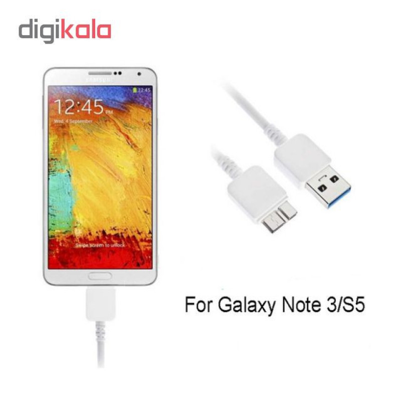کابل تبدیل USB به Micro-B مدل Note3 طول 1 متر
