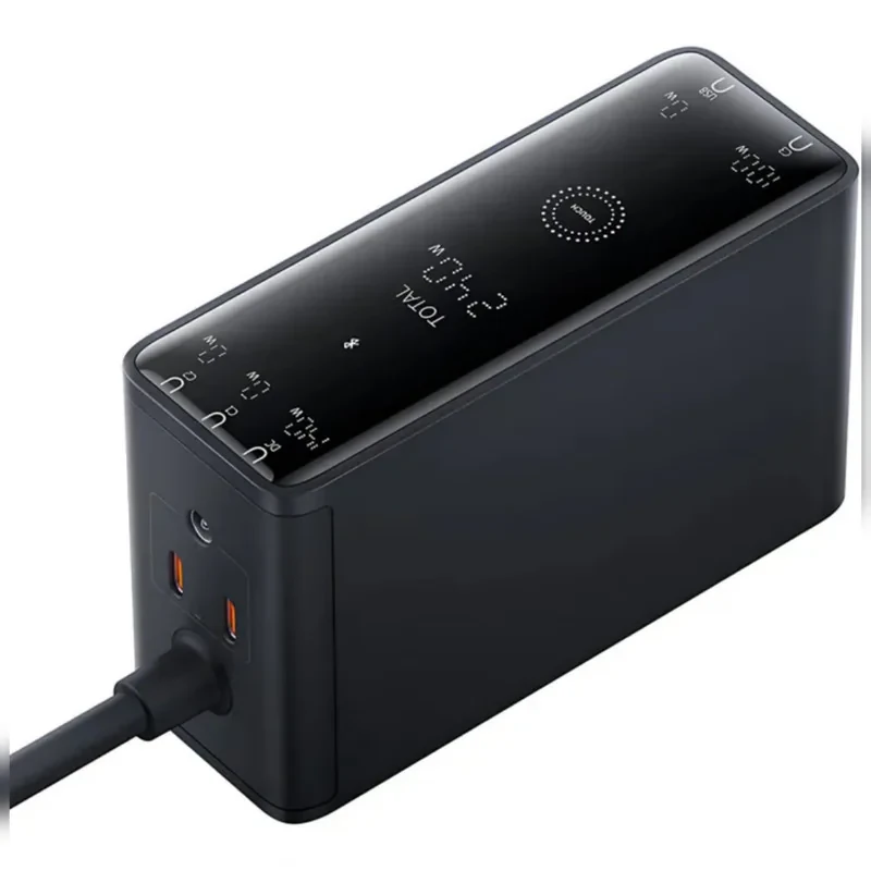 شارژر دیواری 240 وات بیسوس مدل Ultra Fast 240W