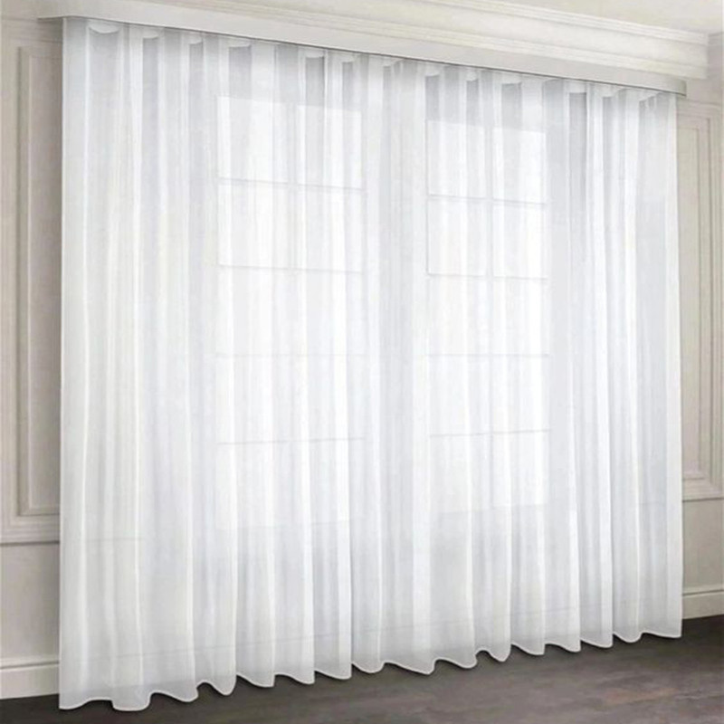 پرده مدل دوخت ساده حریر سایز 1200x275 سانتی متر