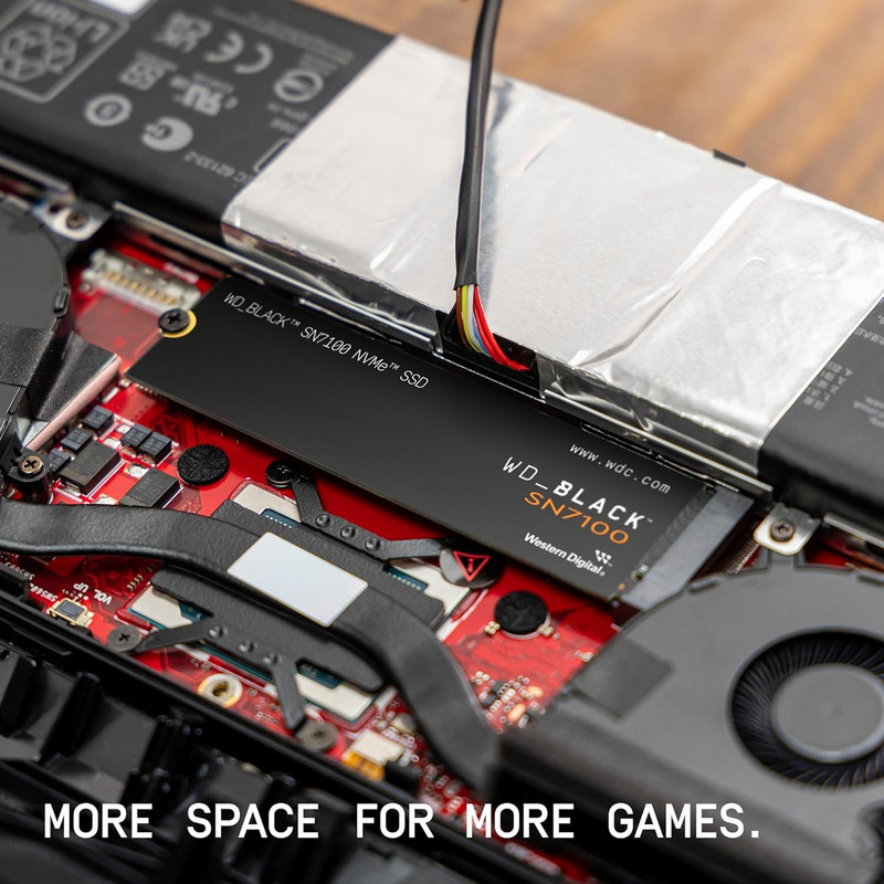 اس اس دی اینترنال PCIe Gen4 x4 وسترن دیجیتال مدل SN7100 ظرفیت 1 ترابایت