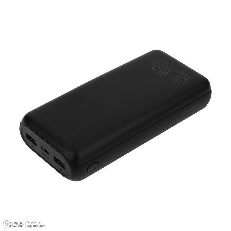 پاوربانک 22.5 وات گرین لاین مدل Nairo ظرفیت 20000 میلی‌آمپرساعت به همراه کابل تبدیل USB-A به USB-C