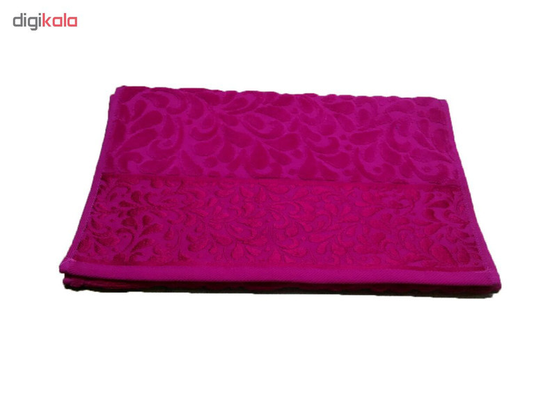 حوله دستی بهباف آذر مدل ترمه سایز 40 × 76 سانتی متر