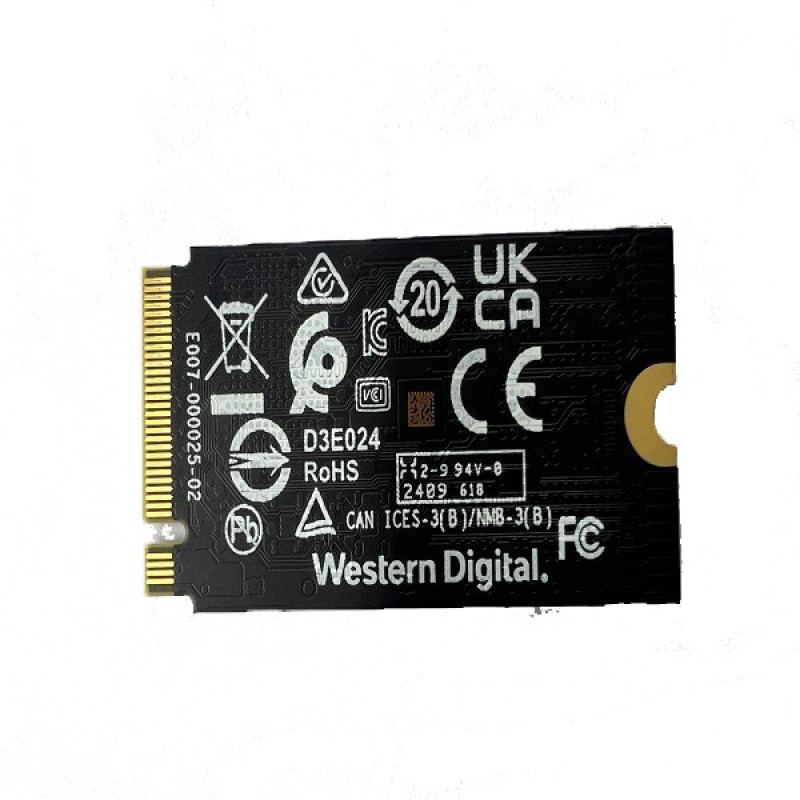 اس اس دی اینترنال PCIe Gen4 x4 وسترن دیجیتال مدل SN740 ظرفیت 256 گیگابایت