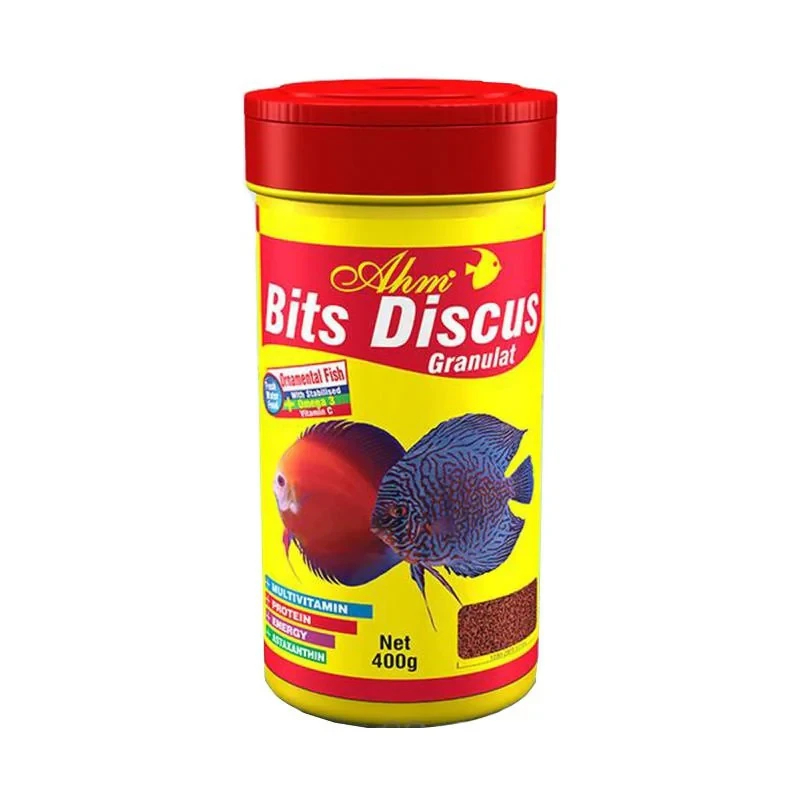 غذا انرژی ماهی مدل Bits Discus Granulat وزن 400 گرم