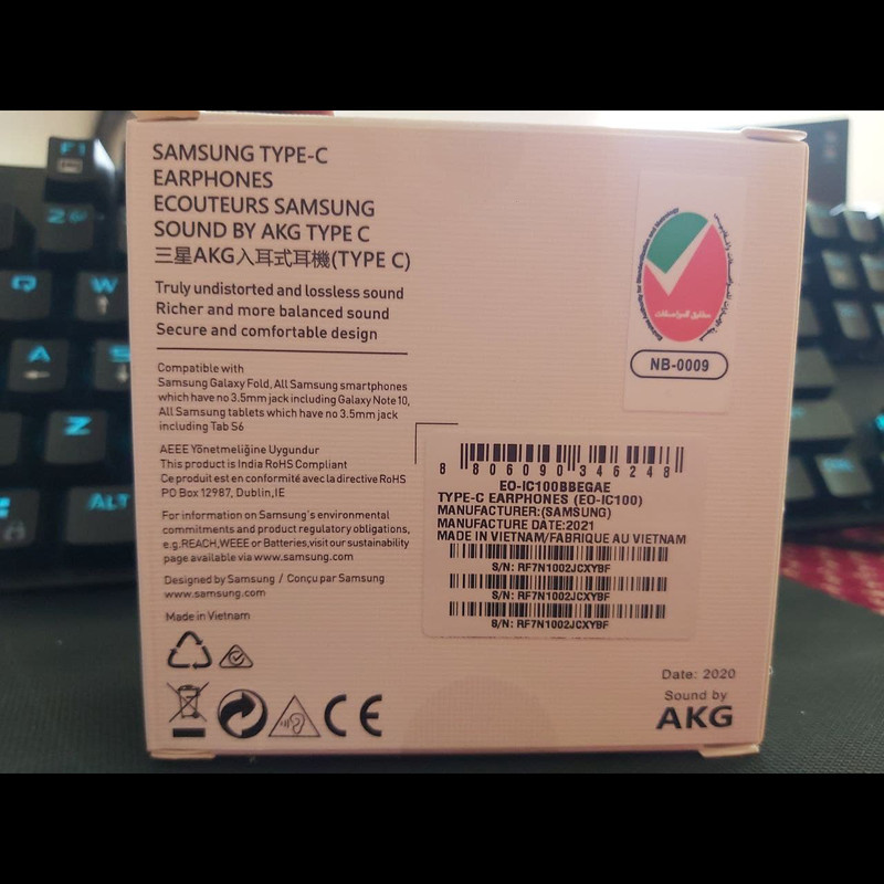 هندزفری  مدل TYPE-C EARPHONES(EOo-IC1001)