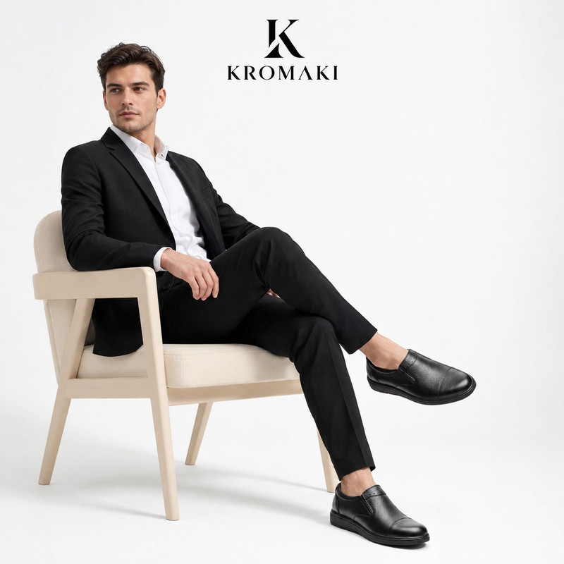 کفش روزمره مردانه کروماکی مدل KM233