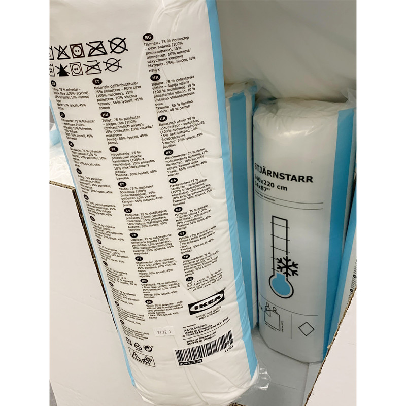 لحاف ایکیا مدل STJARNSTARR یکنفره سایز 150×200 سانتیمتر