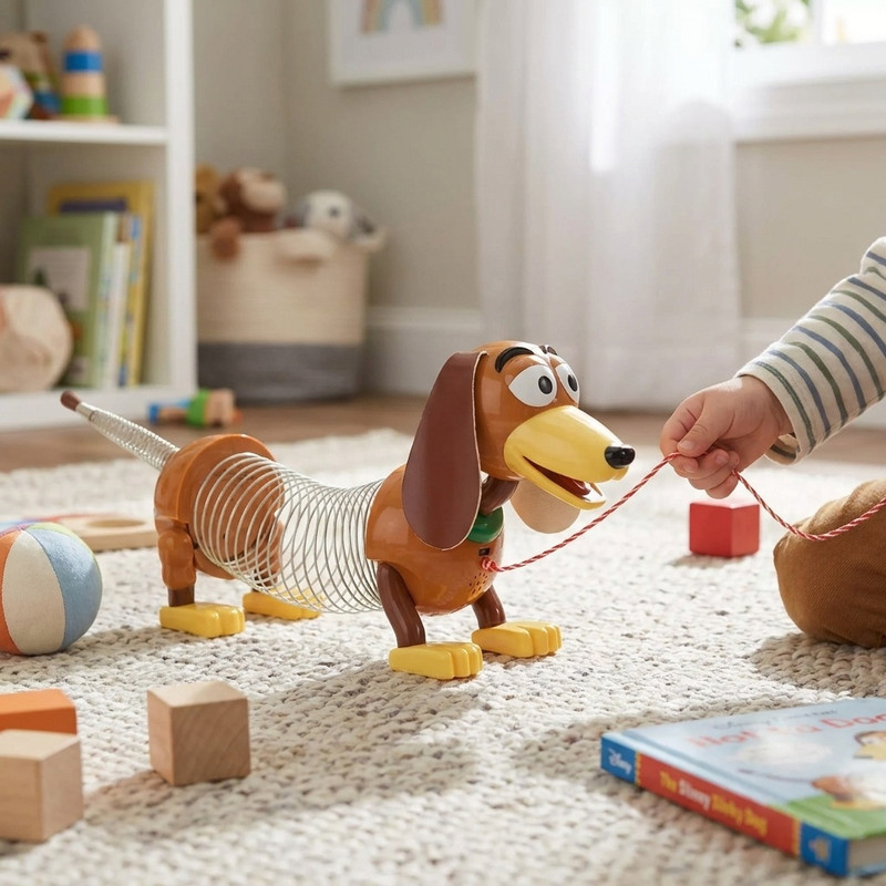 اسباب بازی دیزنی مدل سگ داستان اسباب بازی طرح Slinky Dog