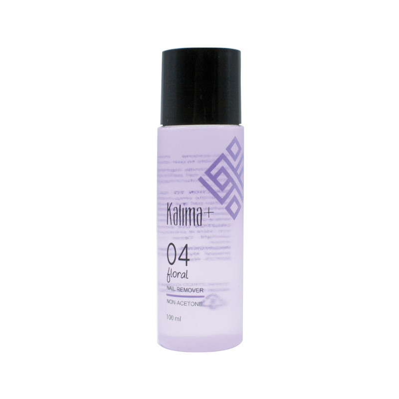 لاک پاک کن +کالیما مدل بدون استون 04 Floral حجم 100 میلی لیتر
