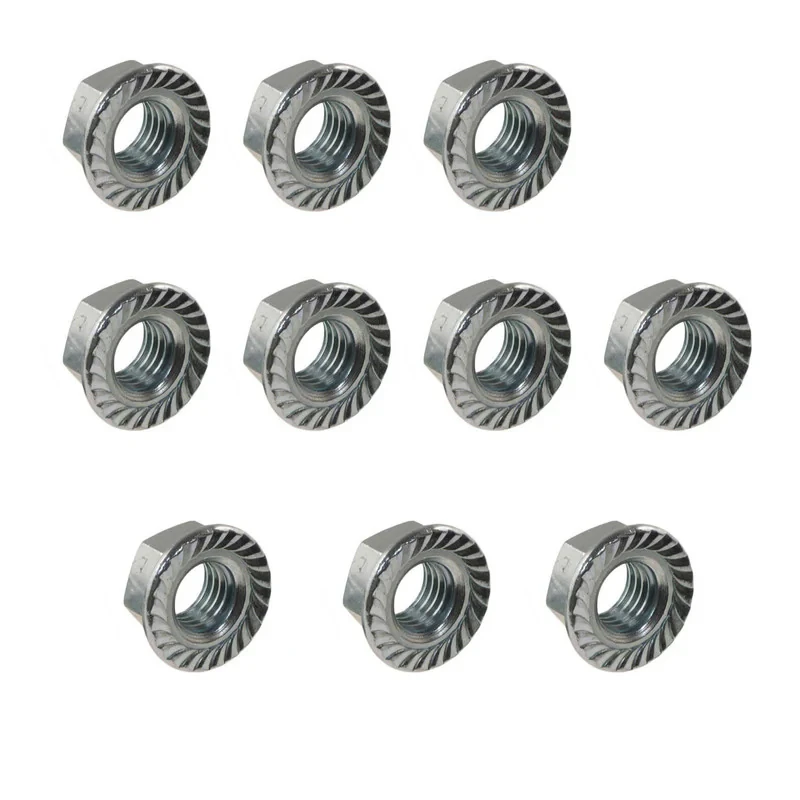 مهره شماره 12 موتور سیکلت وارون مدل M-18 بسته 10 عددی