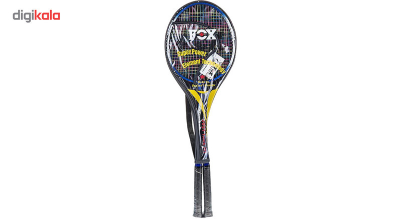 راکت بدمینتون فاکس مدل Super Power بسته 2 عددی سایز US: 4 18 - Euro: 1