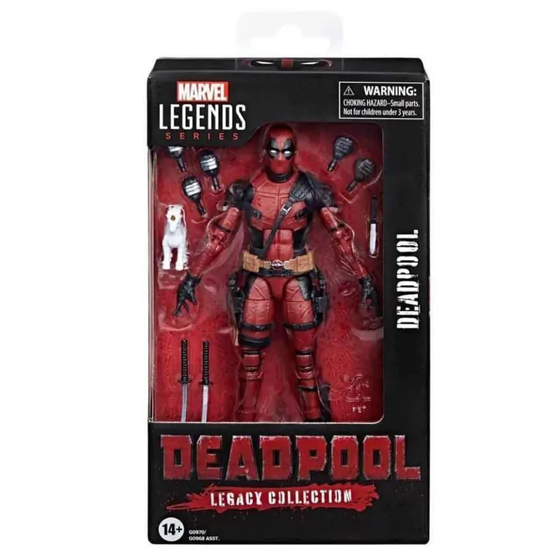 اکشن فیگور مدل ددپول طرح Marvel legends ارتفاع 16 سانتی متر