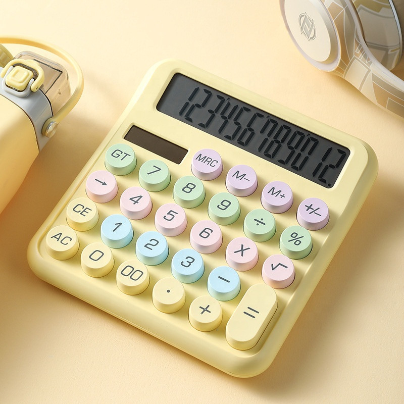 ماشین حساب رو میزی مدل خورشیدی کد KK-2208