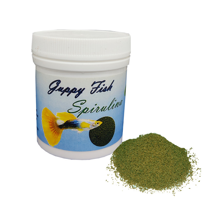 غذای ماهی گوپی مدل spirulina & color & protein وزن 150 گرم بسته 3 عددی