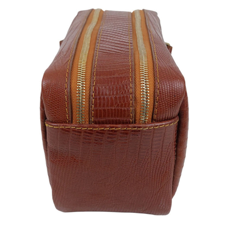 کیف دستی مدل چرم طبیعی طرح لیزارد