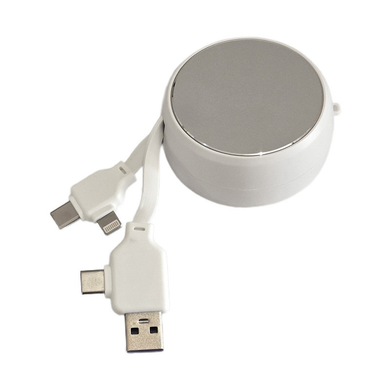 کابل تبدیل USB  USB-C به لایتنینگ  USB-C مدل 65w-4in1 طول 1 متر