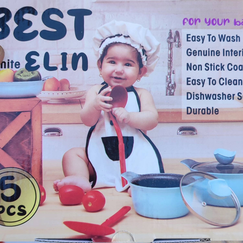 سرویس قابلمه 5 پارچه بست مدل baby