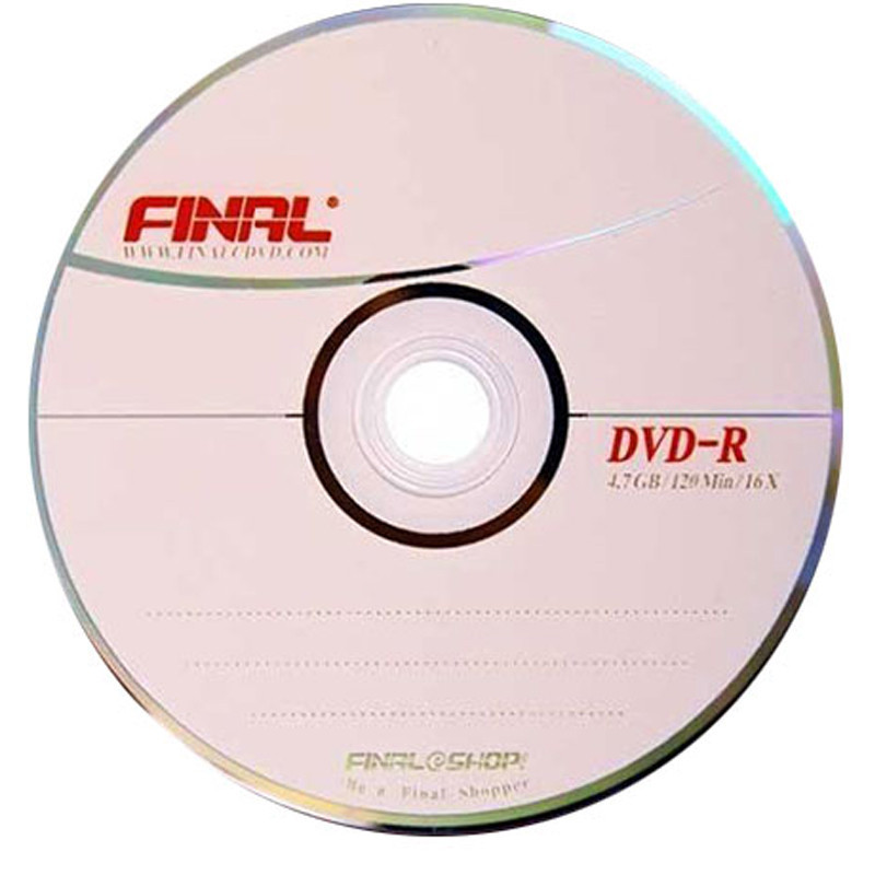 دی وی دی خام فینال  کد PKHT-DVD-011-1 بسته 50 عددی
