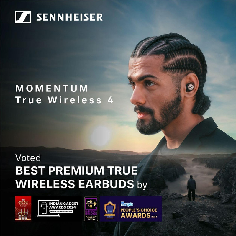 هدفون بی سیم سنهایزر مدل MOMENTUM True Wireless 4