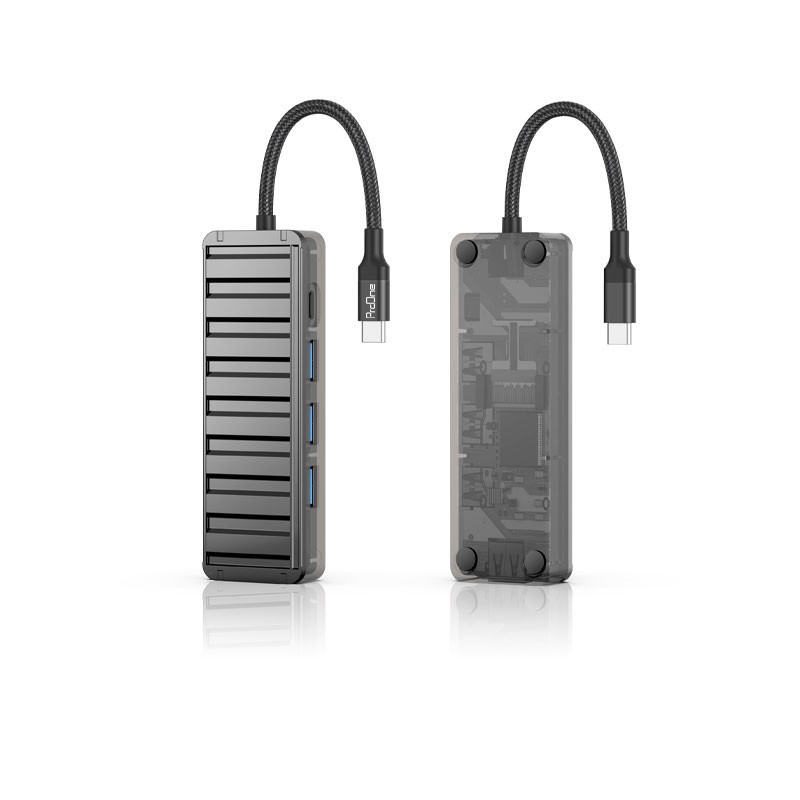 هاب 4 پورت USB-C پرووان مدل PHU554