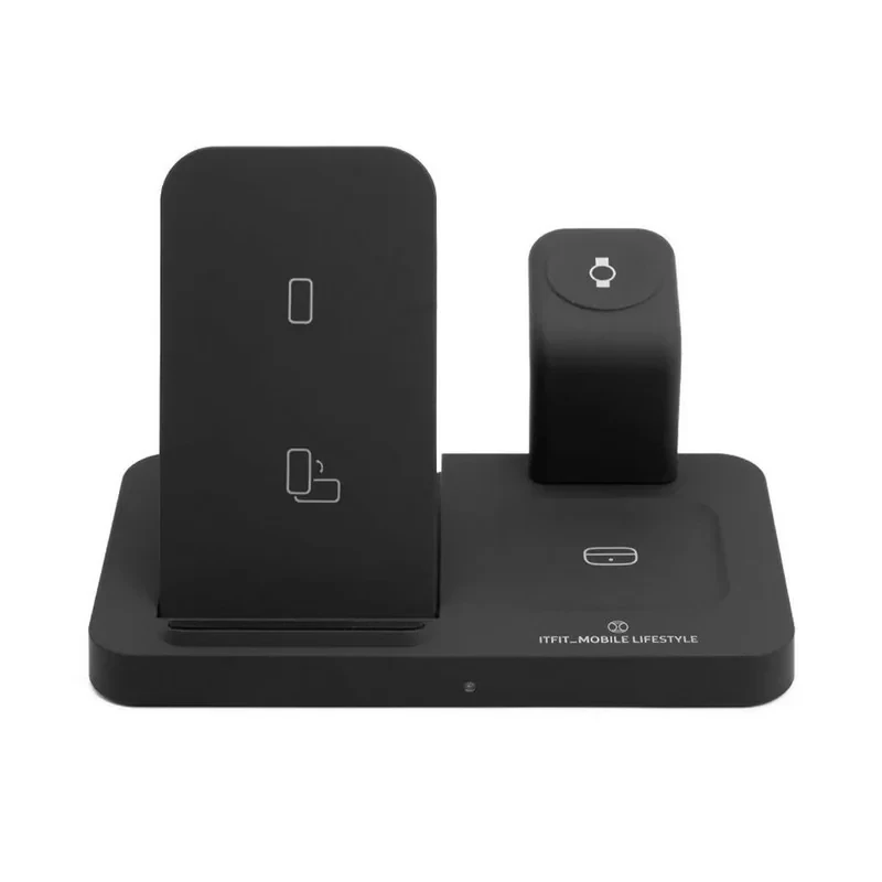 شارژر رومیزی 15 وات مدل wireless 3 in 1
