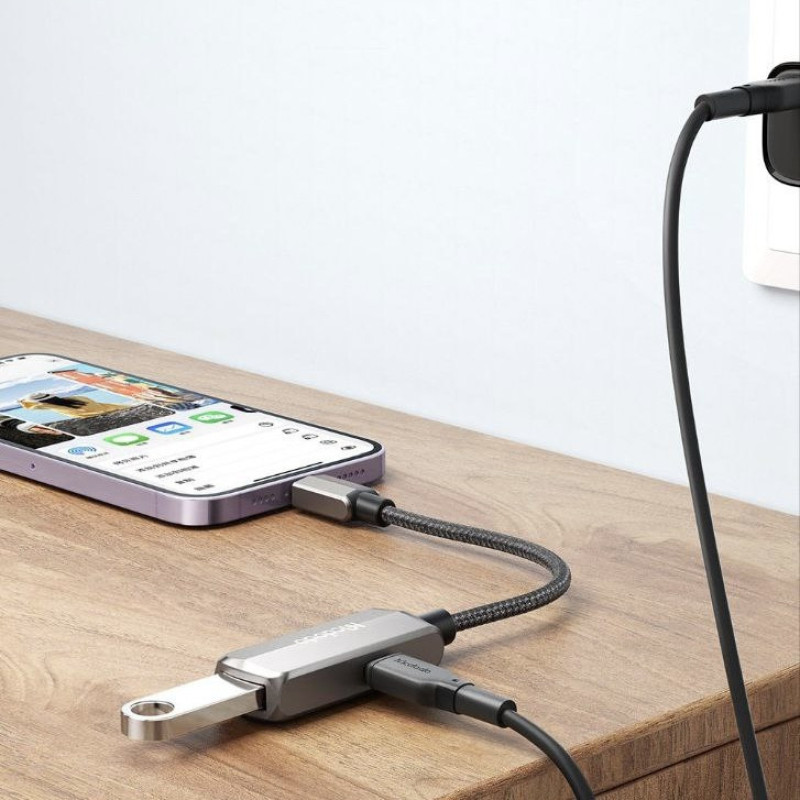 مبدل لایتنینگ به USB USB-C مک دودو مدل CA-2690